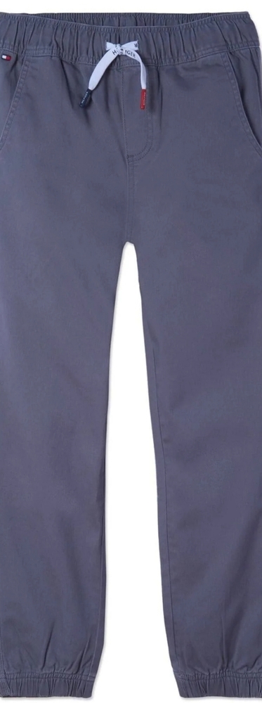 Tommy Hilfiger Big Boys Clark Jogger - Khaki pants, relaxed Gray - Size L 16/18